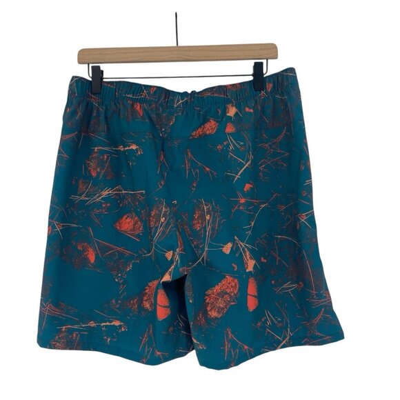 The North Face Wander Shorts Teal Orange Men's Size Large - Picture 2 of 9